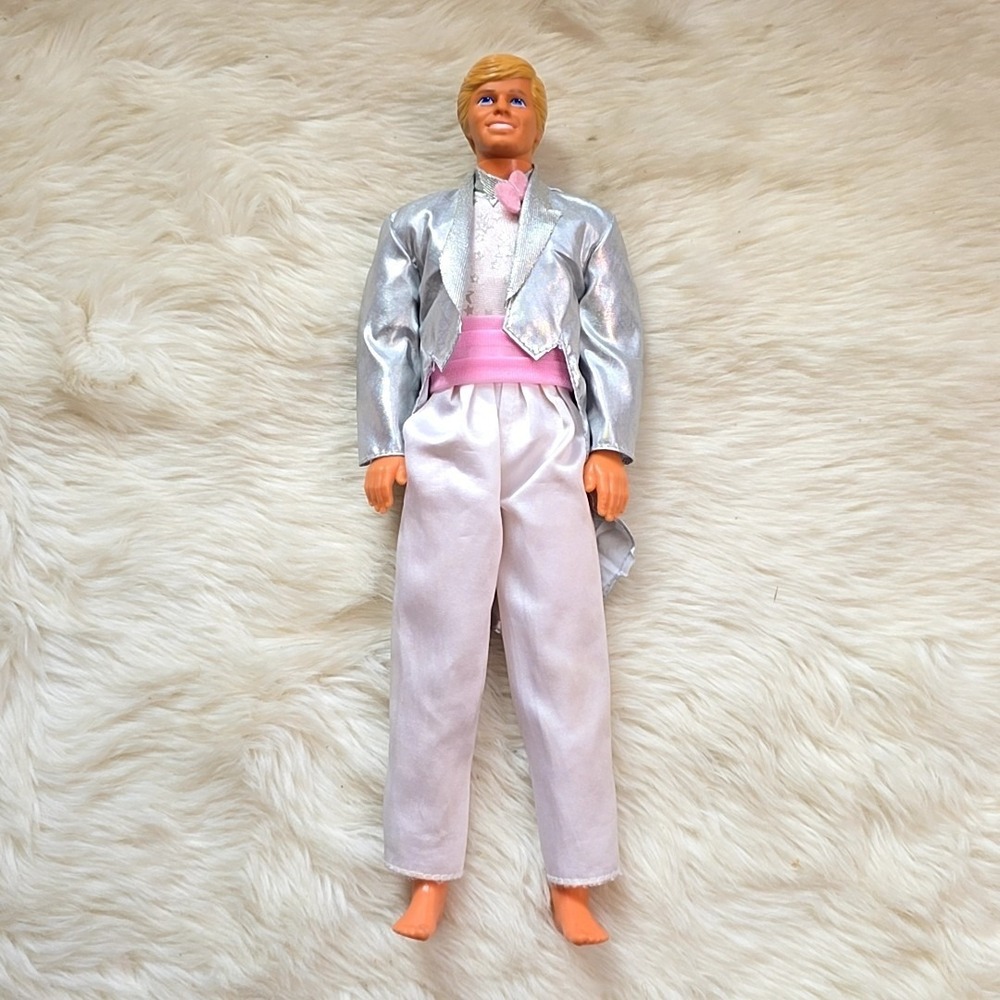 Vintageβ 1968 Mattel Ken Doll Blonde Hair Blue Eyes With Outfit Malaysia